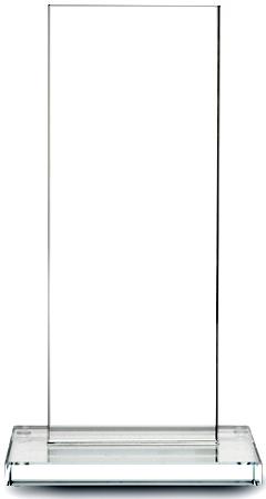 Trophäe, Optiwhiteglas, schlicht