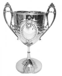 Pokal "1900", 800er Silber, mit Griffe