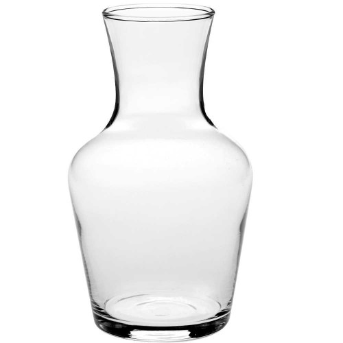 Karaffe/Dekanter, Glas, bauchige Form