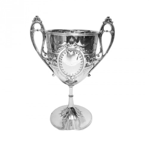 Pokal "1900", 800er Silber, mit Griffe