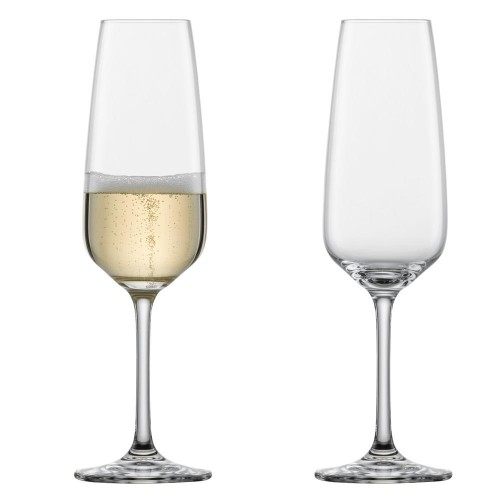 Sektglas, Flötenform, moderne Form