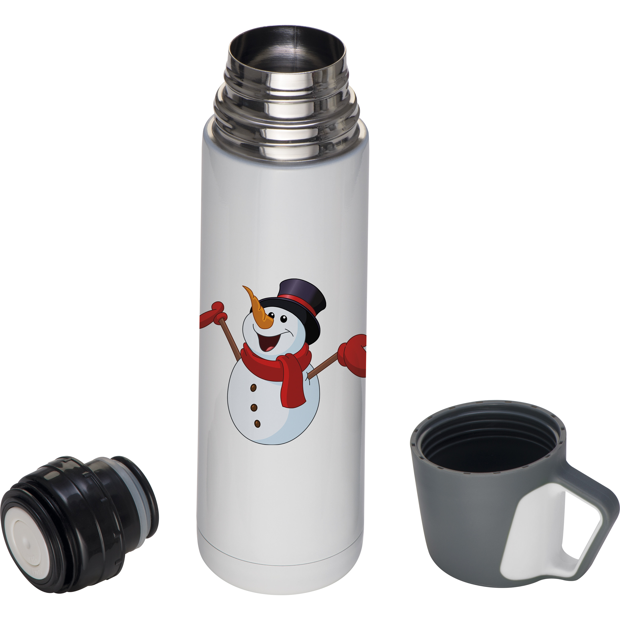Isolierkanne Schneemann